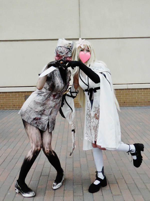 Bubble Head Nurse and Zero <3