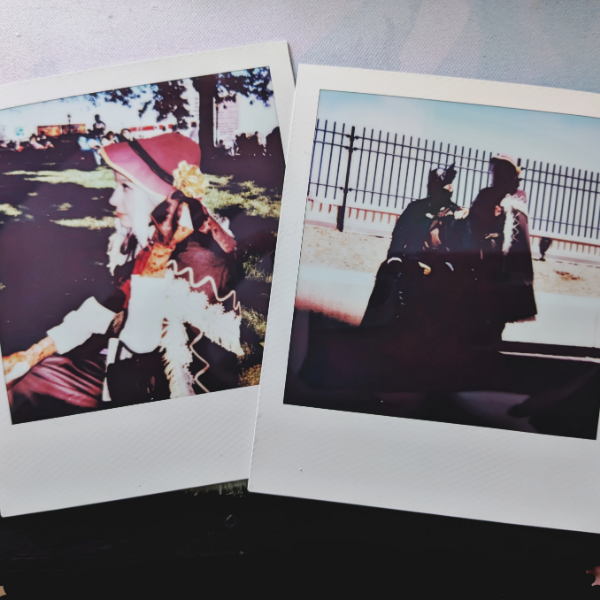 Doll and Hunter polaroids